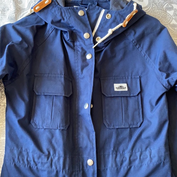 XS Navy Blue Penfield Hudson Wax Jacket - Picture 2 of 5